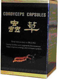 Cordyceps capsules (Dong chong xia cao)